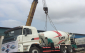 YSL Cambodia with FCL Transit Shipment of 10 Mixer Trucks