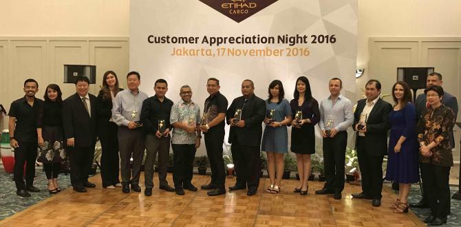 Trans Pacific International Logistics Win Etihad Cargo 'Top Customer Award 2016'