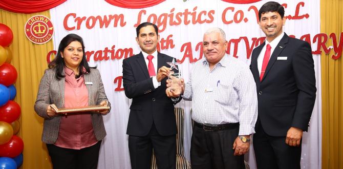 Crown Logistics Celebrate Their 10th Business Anniversary
